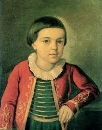Лермонтов в детстве. (1820-1822)